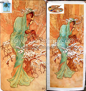 Handmade oil painting reproduction