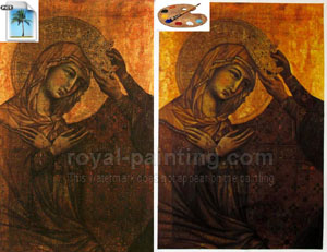 Handmade oil painting reproduction