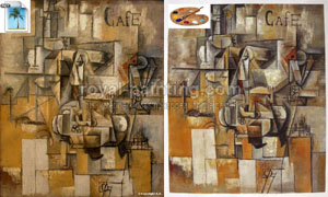Handmade oil painting reproduction