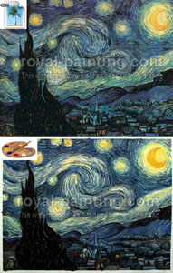 Handmade oil painting reproduction