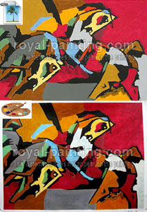 Handmade oil painting reproduction