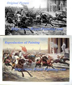 Handmade oil painting reproduction