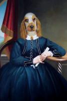 Stock canvas painting